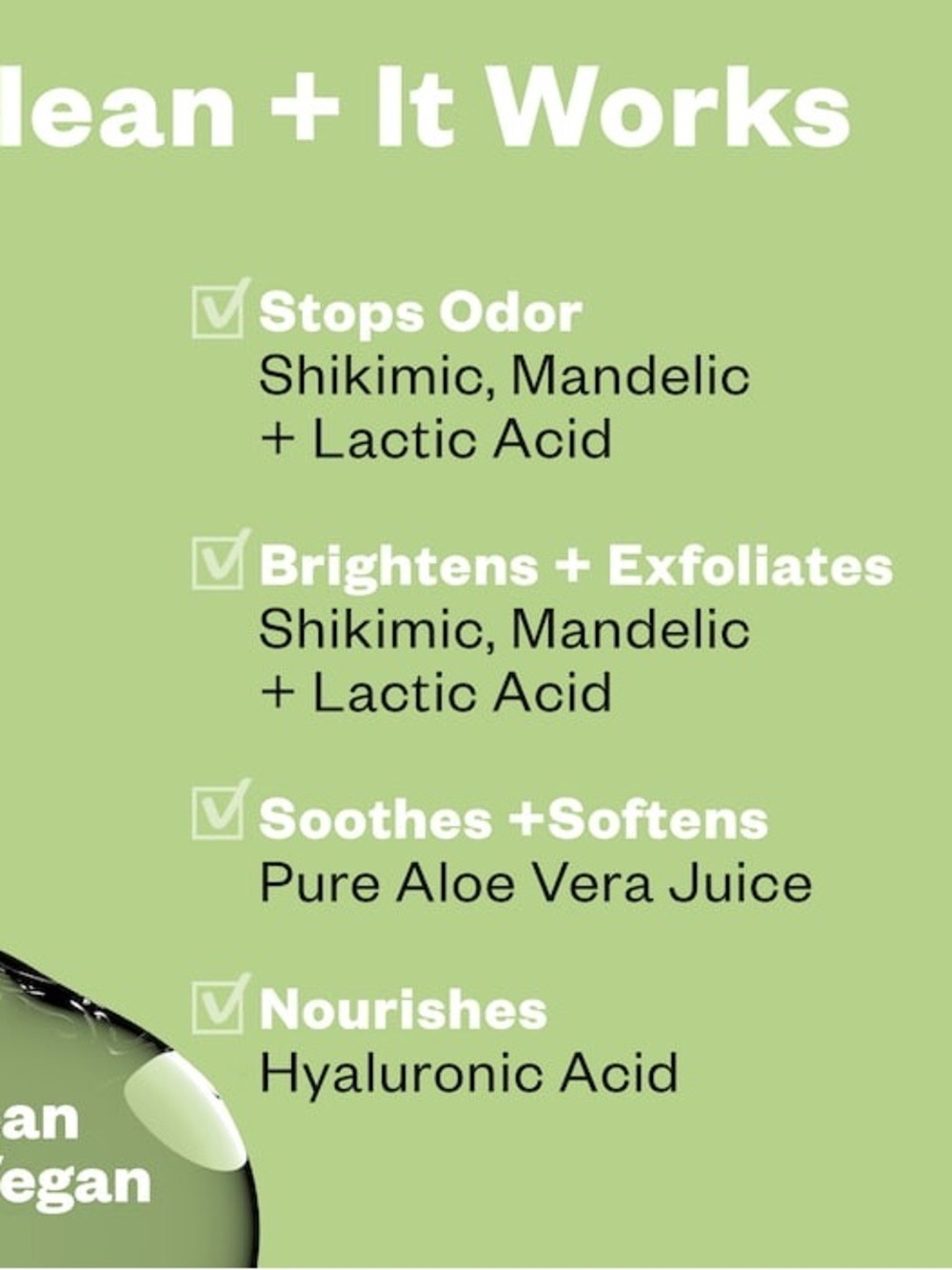 Kosas Chemistry AHA Serum Deodorant: Beachy Clean - Picture 2 of 7